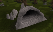 Hazeel Cult cave entrance
