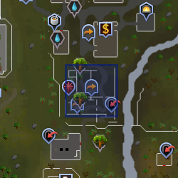 Edgeville Mausoleum location