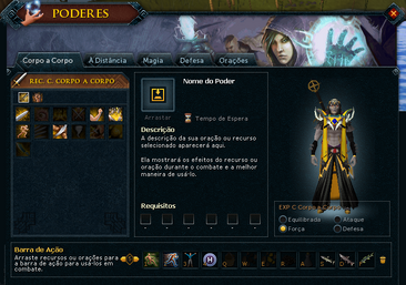 Interface de Poderes