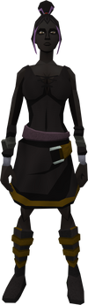 Onyx skin equipped