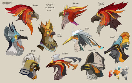 Aviansie head concept art