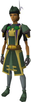 Commander clothing female equipped
