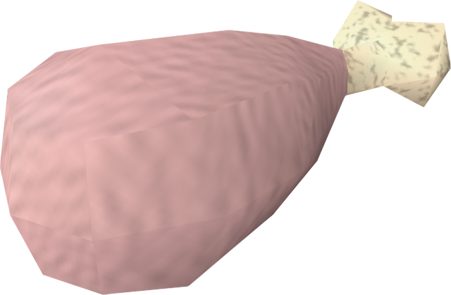 File:Raw turkey drumstick detail.png