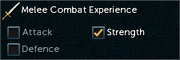 Combat Experience melee