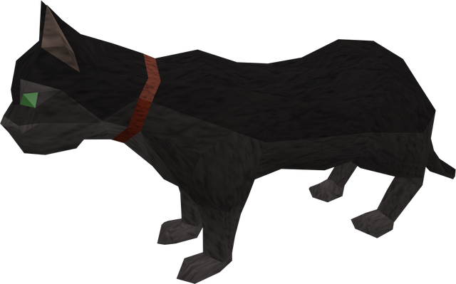 File:Overgrown cat (black) pet.png