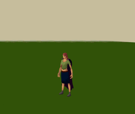 Clan Trahaearn cape emote
