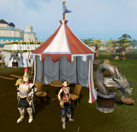 Clan Camp guard's camp