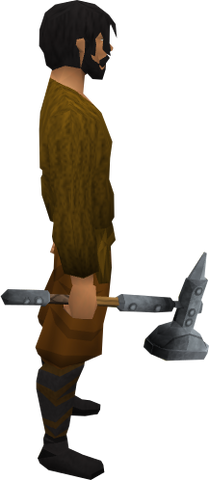 File:Steel warhammer equipped.png