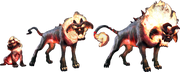 Blazehound concept art