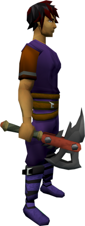 File:Dwarven army axe equipped.png