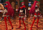 Red Check Costume