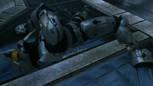 Tex's robot body