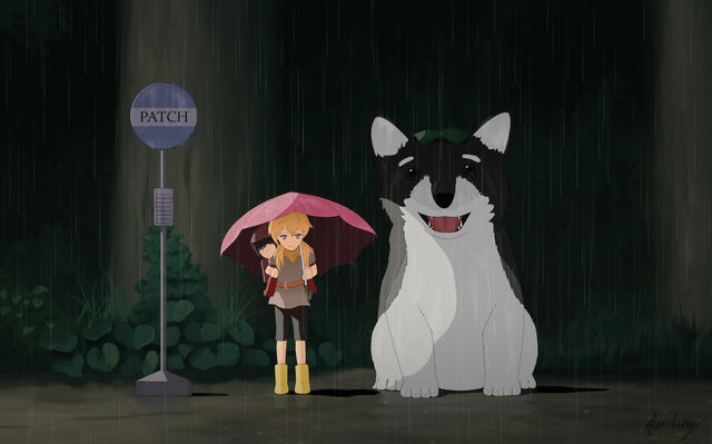 File:Rwby ruby and yang and zwei.jpg