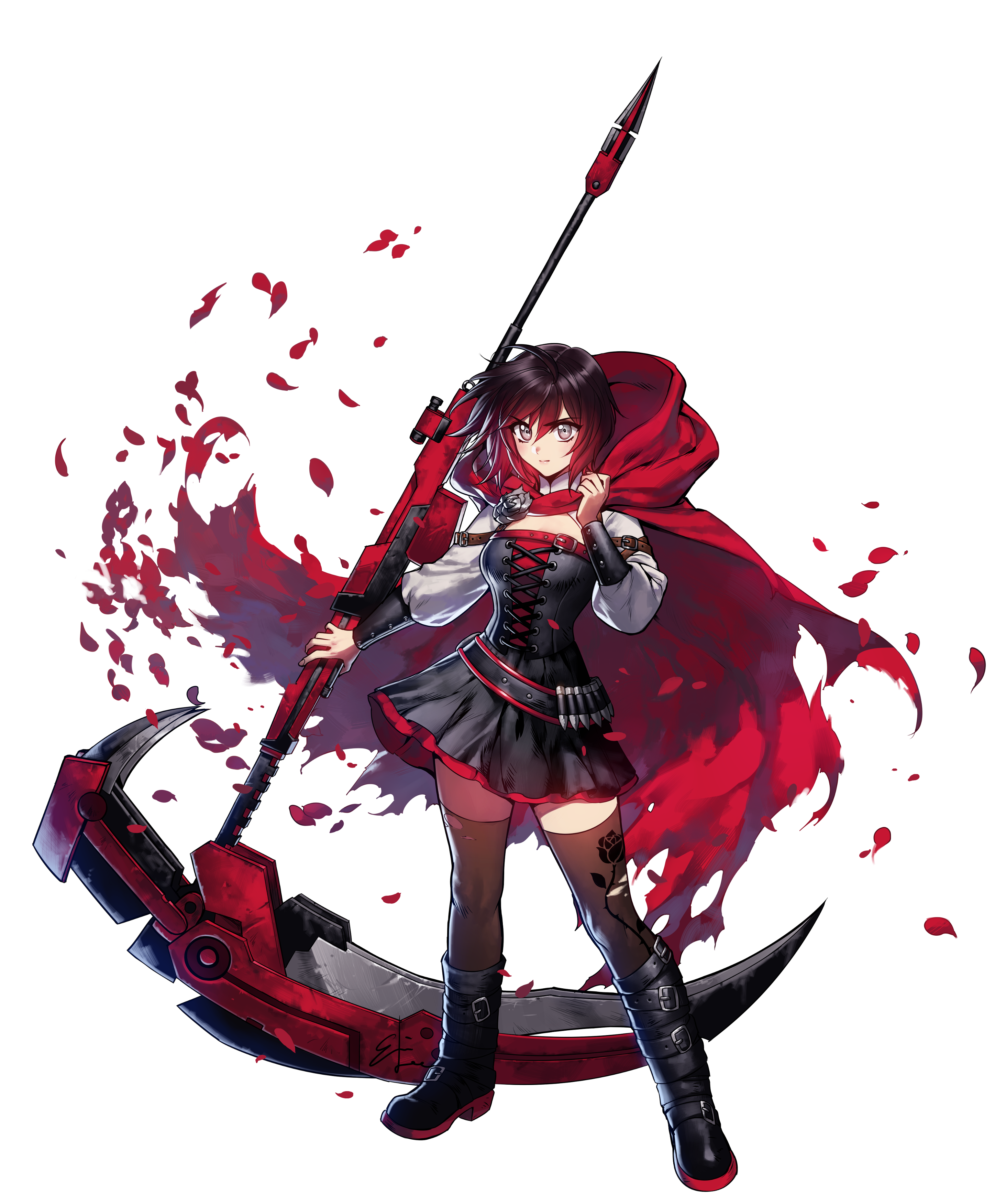 Image result for ruby rose rwby volume 4. FazbearStudioz on twitter. 