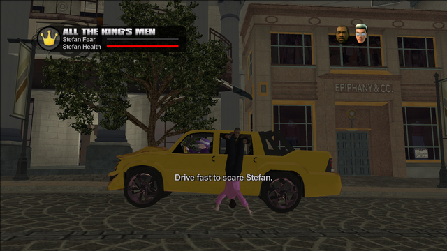 File:All the King's Men objective - Drive fast to scare Stefan.png