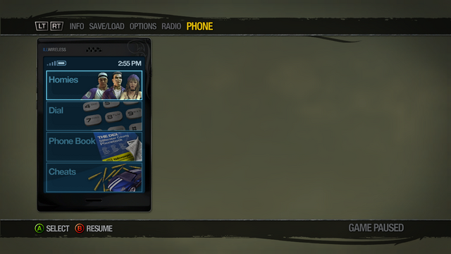 File:Cellphone menu in Saints Row 2.png