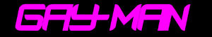 Gay man logo