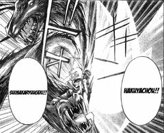 Fubuki Hishigi combined attack