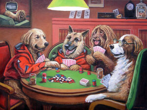 DogsPlayingPokerPainting