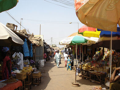 Brikama market