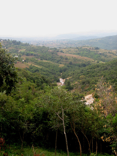 Swazi landscape at Phophpnyane