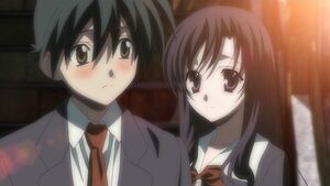 Makoto and aggresive kotonoha