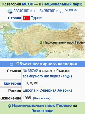 Национальный парк Гёреме