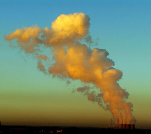 Smoke at Sunset