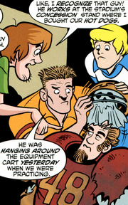 Concession stand worker unmasked (Gridiron Ghoul)