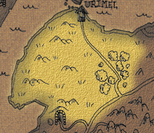 Downs of urimel map