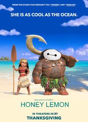 Honey Lemon (Moana) Poster