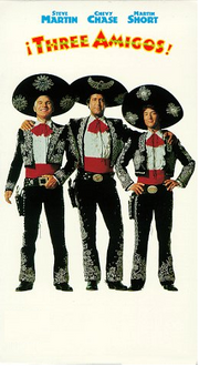 Three Amigos VHS