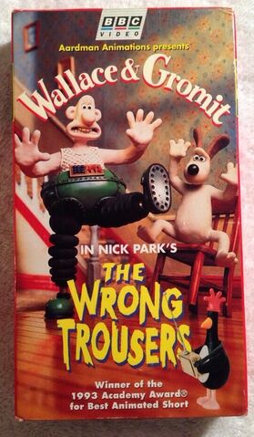 File:The Wrong Trousers VHS.jpg