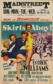 1952 - Skirts Ahoy! Movie Poster