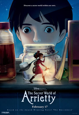 The Secret World of Arrietty (2010) Poster
