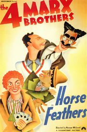 1932 - Horse Feathers Movie Poster