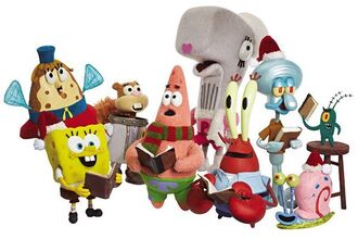 Cartoon-spongebob-excited-cast-poster-GB2455