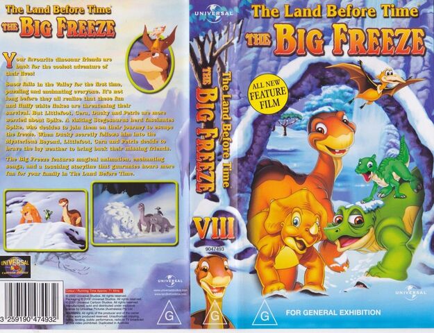 File:The Land Before Time The Big Freeze Australian VHS.jpg