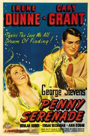 1941 - Penny Serenade Movie Poster