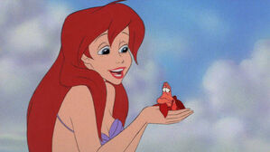 Ariel Kissing Sebestian