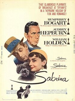 Sabrina 1954 poster