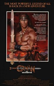 1984 - Conan the Destroyer Movie Poster