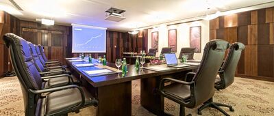 Larsa meeting room at Merwebhotel Central Doha