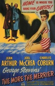 1943 - The More the Merrier Movie Poster