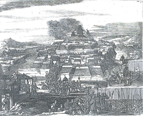 File:Burning Osaka Castle.jpg