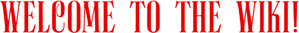 Main Page - Welcome text