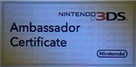 3DS ambassador programme