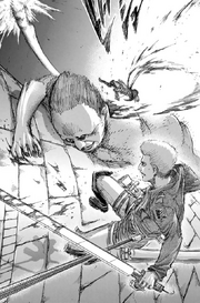 Gelgar and Nanaba attack a Titan