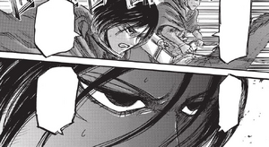 Mikasa's resolve