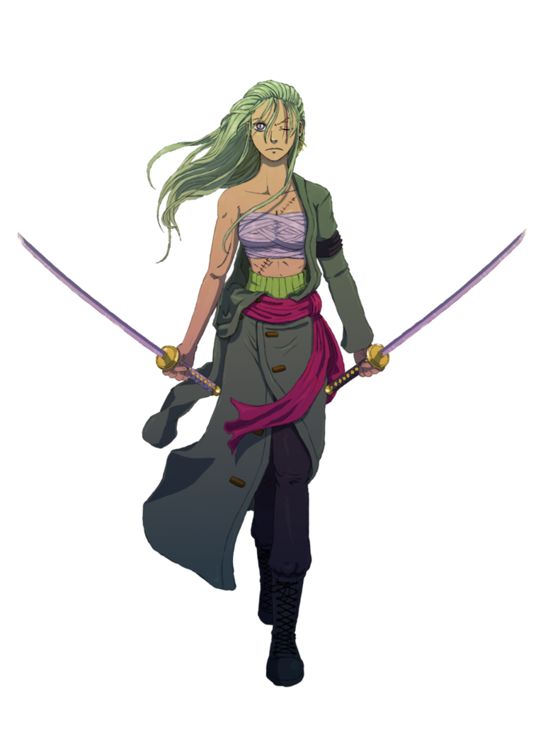 Image - Female Zoro.pn... Luffy 2 Years Later Haki